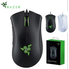 Razer DeathAdder Essential Optical Gaming Mouse - Black , white