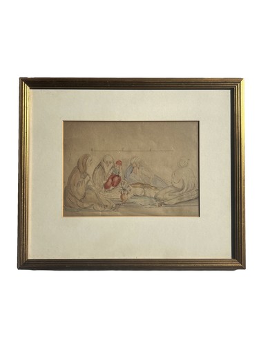 19th century watercolour - 19th,