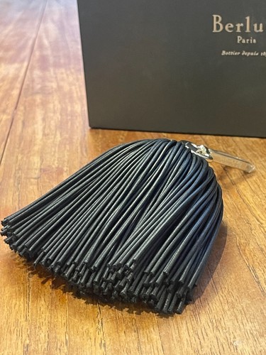Berluti keyring leather - keyring,