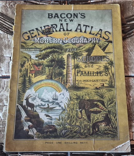 Bacon new general atlas - new,