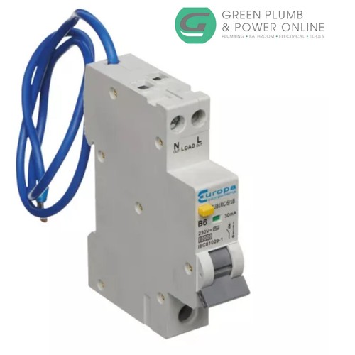 Europa compact rcbo 6amp 10amp - compact,