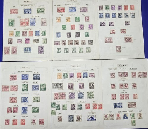 1936 1953 australia used - used, stamp