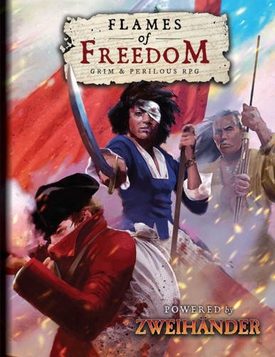 Flames freedom grim - of, &