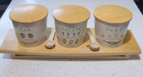 Ceramic tea coffee sugar - tea,