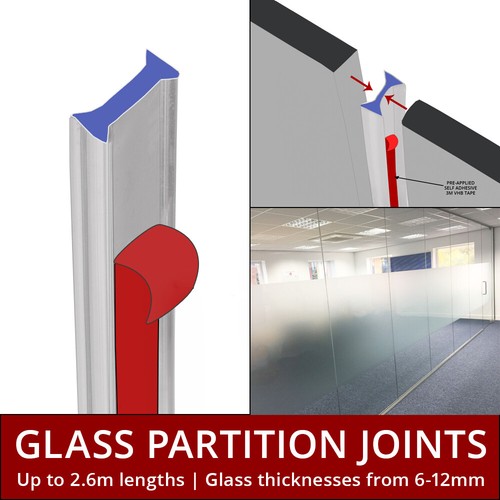 Frameless glass office - glass,