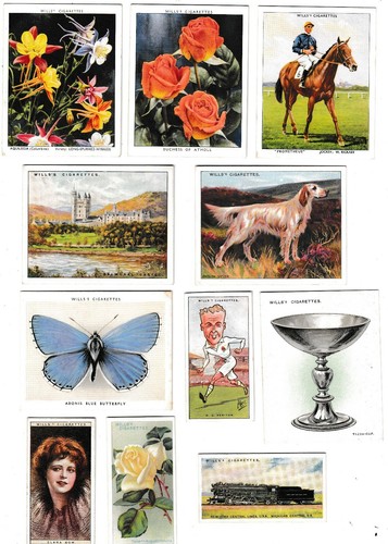Wills cigarette cards - cigarette, large
