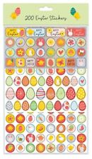 200 Easter Stickers Decoration Creative Art Craft Chicks Bunnies Egg 
