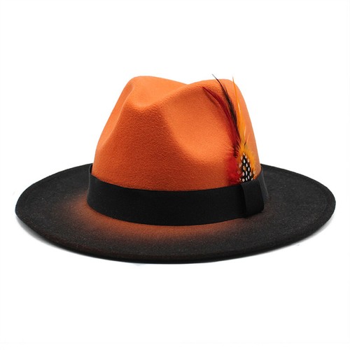 Gradient color fedora wide - fedora,