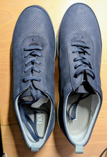 Hotter Shoes Womens Size 8 French Navy Leather Gravity Casual UNWORN