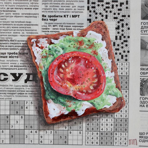 Avocado toast still life - toast,