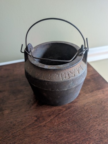Antique cast iron - cast, glue/lead