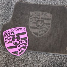 Porsche Car Carpet Stencil for