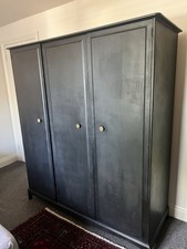 Stag Minstrel Wardrobe Black