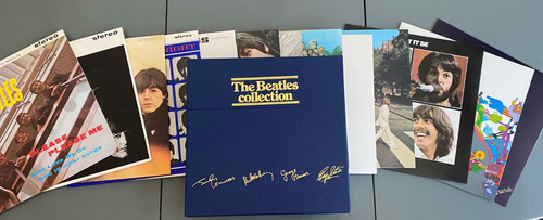 The beatles bc13 blue box - the,