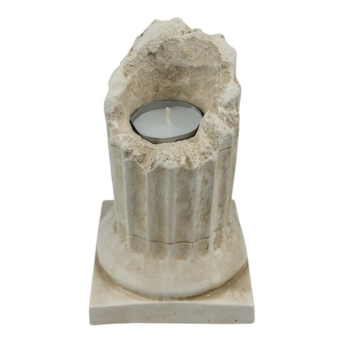 Ruin doric column candle - doric,