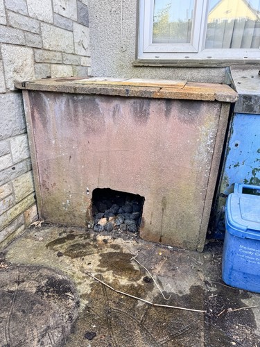 Marley concrete coal bunker - coal,