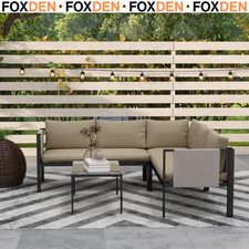 Sofa Set 4-Piece Powder Coated