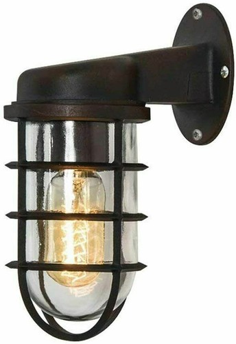 Antique industrial wall light - antique,