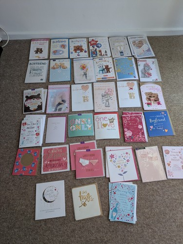Assorted greeting cards job - greeting,