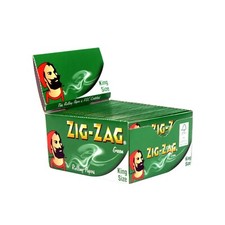 Zig Zag Green King Size  Rolling Paper 50 Booklets- Original Sealed Box