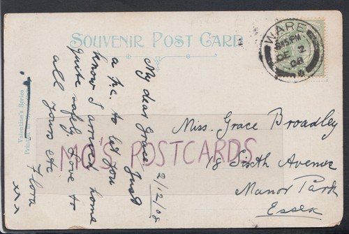 Family history postcard - postcard,