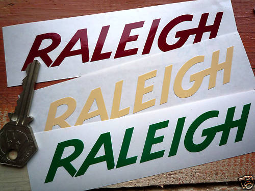 Raleigh text style shaped - text,