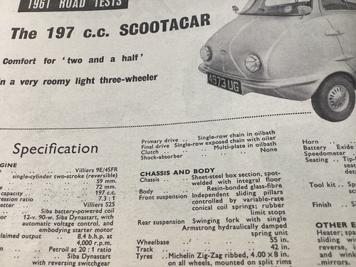 Scootacar three wheeler bubble - wheeler,