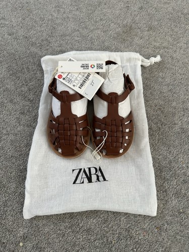 Kids zara brown leather - zara,