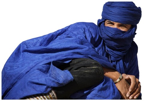 Moroccan tuareg scarf - tuareg,