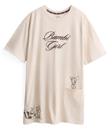 Ladies nightshirt disney bambi - ladies,