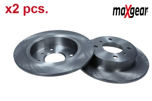 Pcs rear brake disc set - pcs,