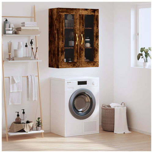 Wall cabinet smoked oak - smoked,
