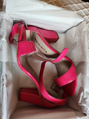 Tamaris hot pink patent - , open