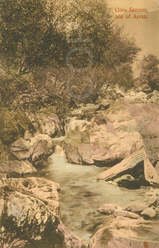 Isle arran vintage postcard - arran,