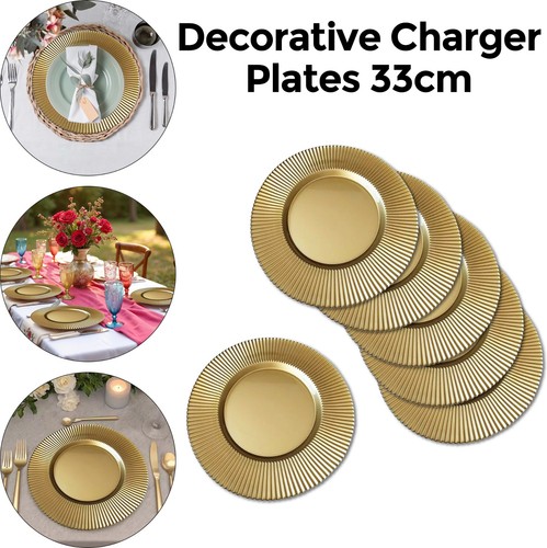 Decorative charger plates - decorative,