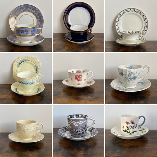 Vintage english cup saucer - english,