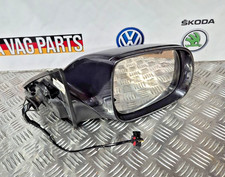 AUDI Q5 2012 DRIVERS SIDE ELECTRIC HEATED WING MIRROR 8R2857410 GREY LR/Z7L