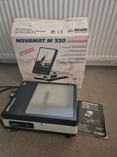 Braun novamat m330 - novamat, slide