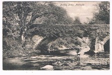 AMBLESIDE POSTCARD - Brathay Bridge Ambleside Cumbria