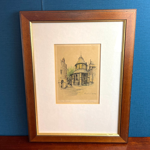 Marjorie bates the temple - c,