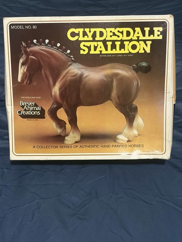 Breyer clydesdale stallion 80 - clydesdale,