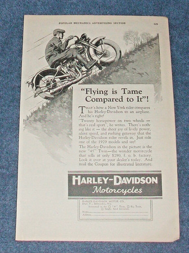 1929 harley davidson twin - 1929, v-twin