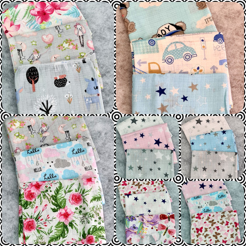 Pack muslin square - muslin,
