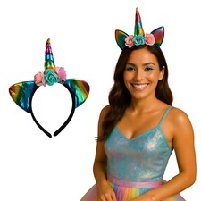 Mermaid & Unicorn Headbands – Glitter Fantasy Hair Accessories for Parties