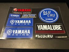 9pcs For Yamaha Racing Blu cRu