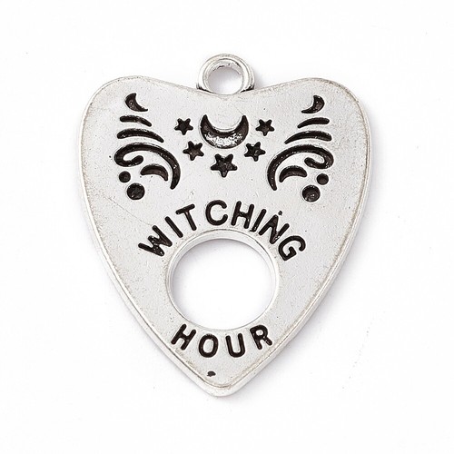 Tibetan silver charms ouija - tibetan,