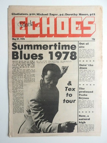 Black echoes music magazine - black,