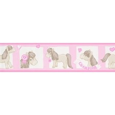 NURSERY CHILDRENS HEARTS PINK