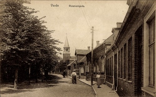 Postcard varde denmark - postcard,