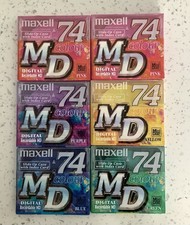 Brand New 6 X Blank Maxwell 74